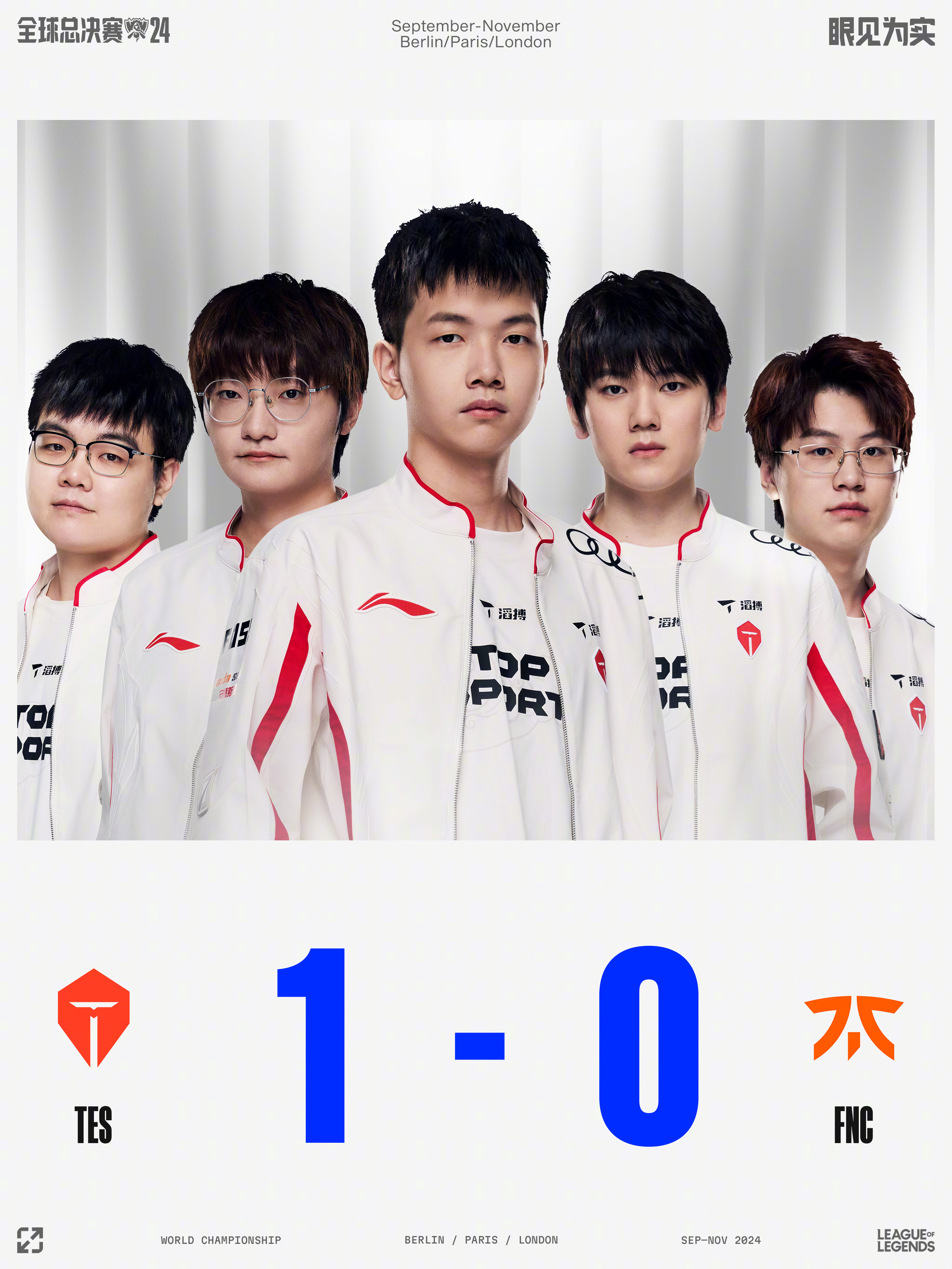 关于FNC轻取TES,JackeyLove开启传奇时刻激烈交锋2025世界赛,强势挺进下一轮的信息 关于FNC轻取TES,JackeyLove开启传奇时刻激烈交锋2025世界赛,强势挺进下一轮的信息